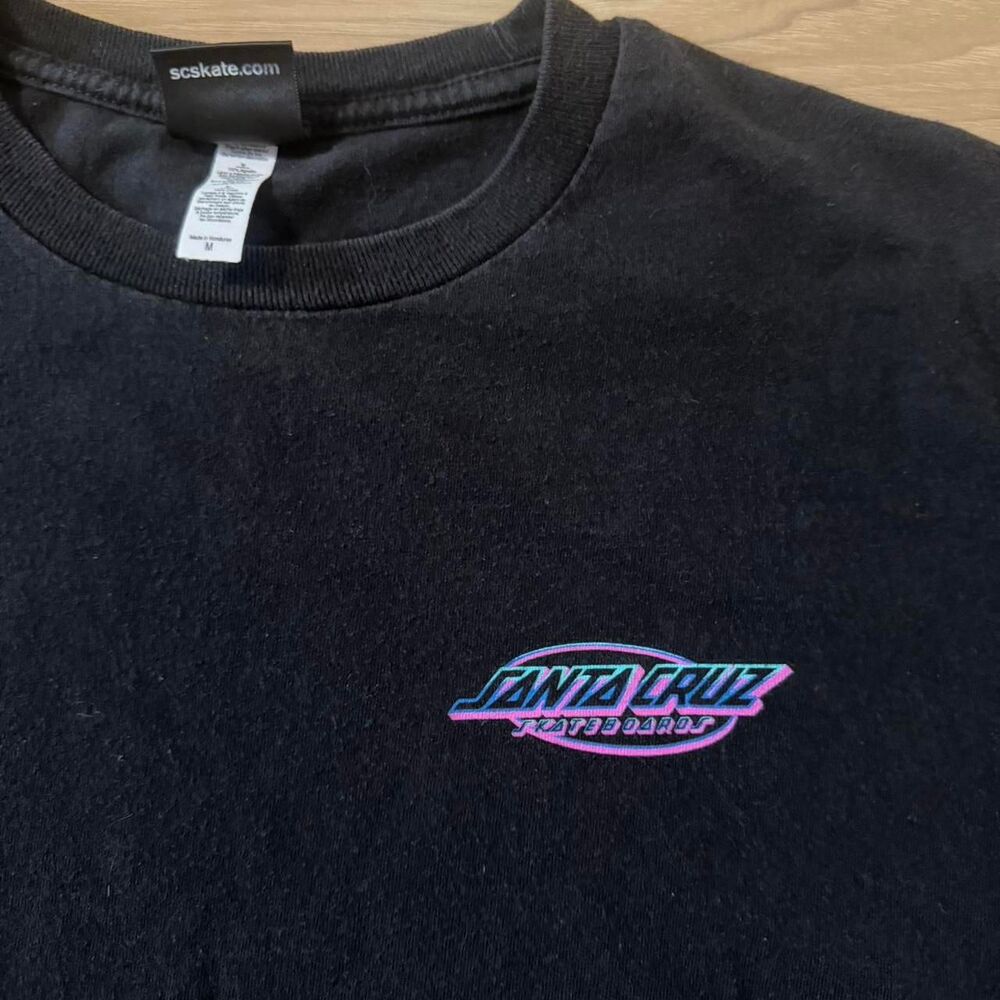 Y2K 00s Santa Cruz skateboarding Streetwear Surf Size Medium - Picture 2 of 6
